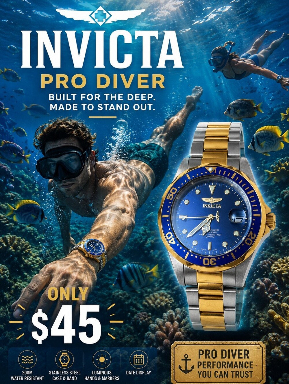 Invicta Pro Diver